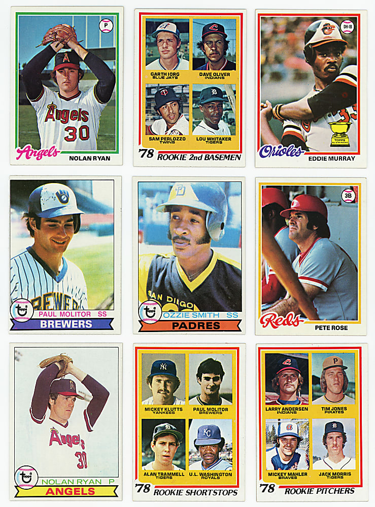 1978 & 1979 Topps Complete Set Pair - Clean!