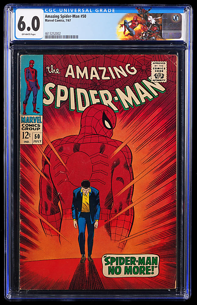 1967 Marvel Amazing Spider-Man #50 First Appearance of Kingpin - CGC 6.0