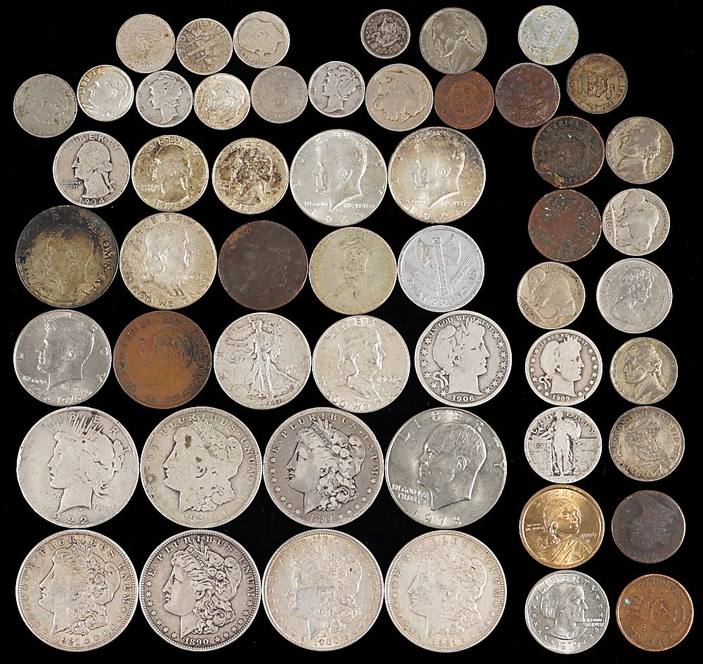 1800s-2000s Coin Balance of Collection Bundle (350+) with Many Silver Pieces