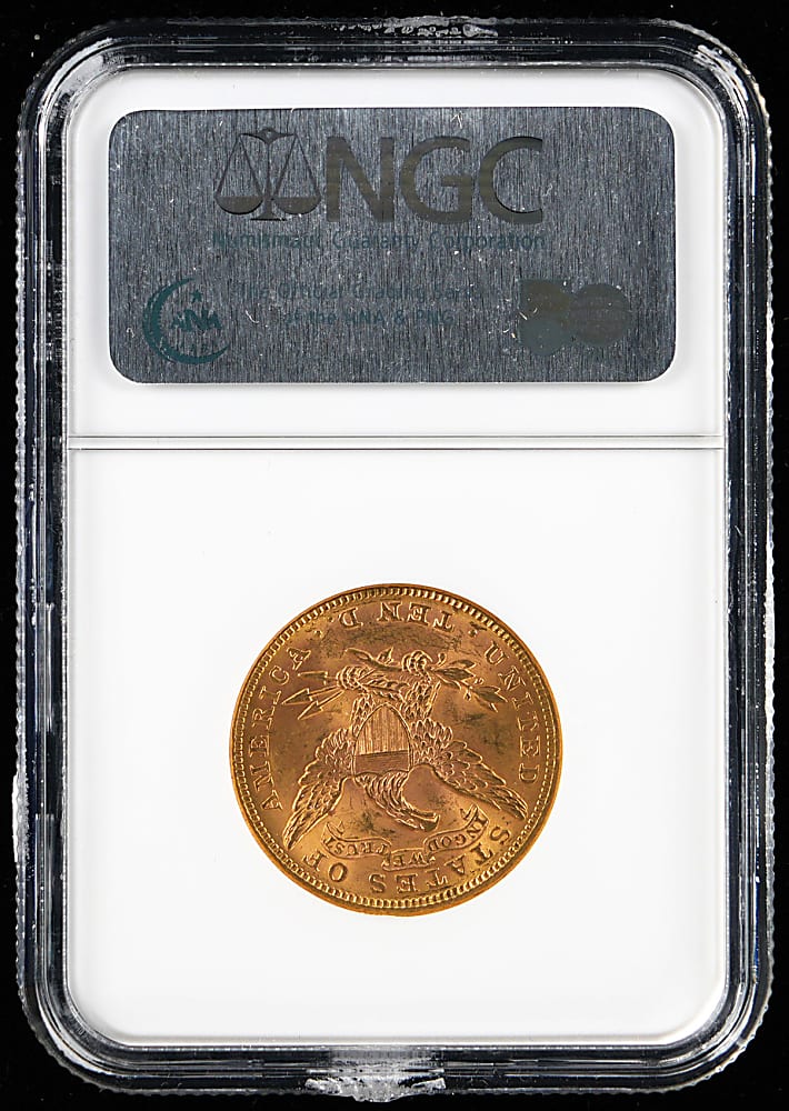 1894 $10 Liberty Head Gold Eagle Coin - NGC MS62
