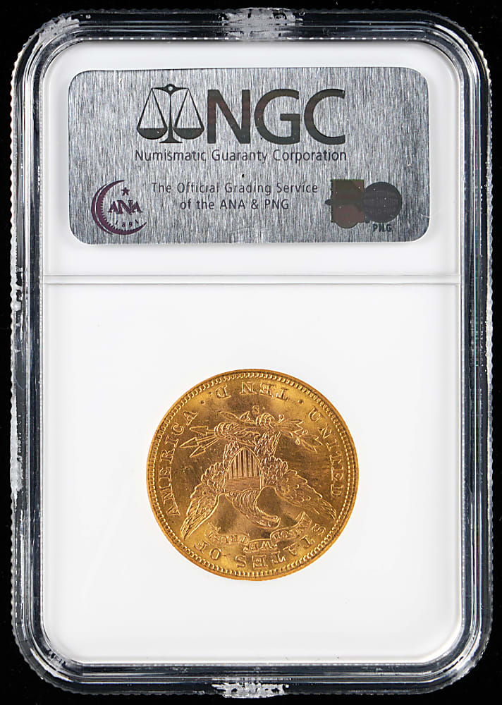 1902-S $10 Liberty Head Gold Eagle Coin - NGC MS62