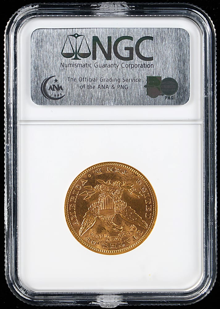 1895 $10 Liberty Head Gold Eagle Coin - NGC MS62