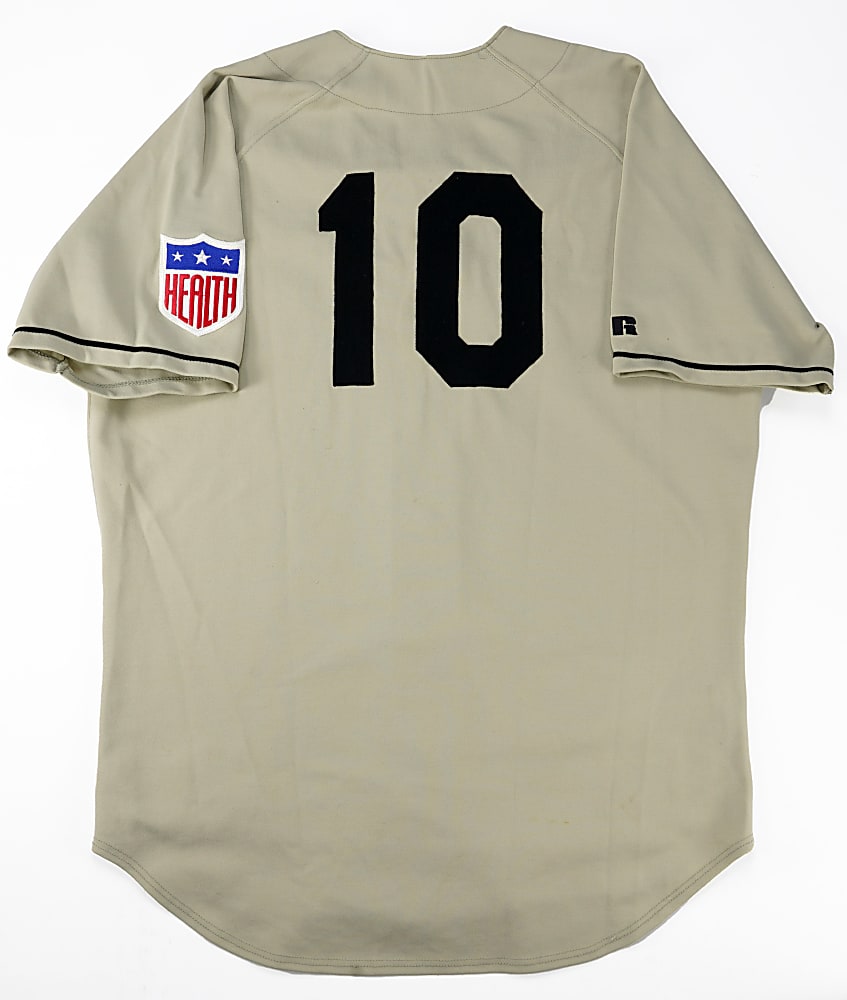 1992 Darren Daulton Signed Game Used Philadelphia Phillies "Turn Back the Clock" Road Jersey with Full JSA LOA/ Phil Wood LOA
