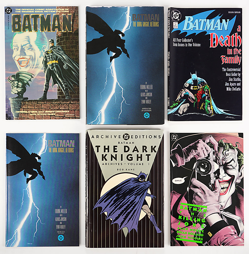 1970s-2000s Comic Trade Paperback, Graphic Novel, Omnibus & Hardcover Book Treasure Chest (197)