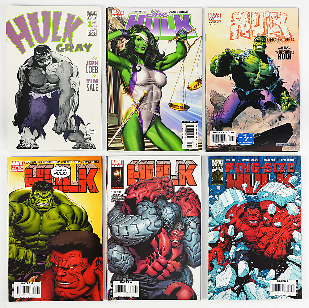 1980s-2010s Marvel Hulk Related Comic Collection (451) with Hulk Volume 2 Near-Complete Run