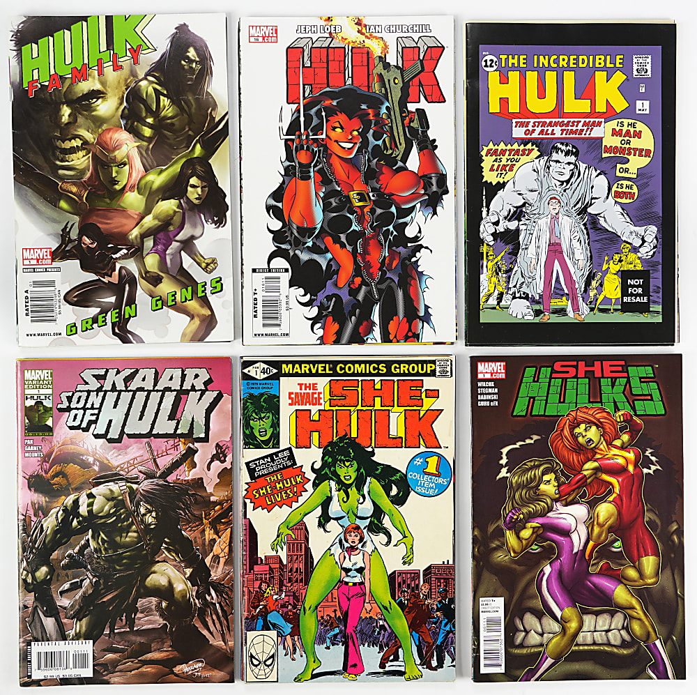 1980s-2010s Marvel Hulk Related Comic Collection (451) with Hulk Volume 2 Near-Complete Run