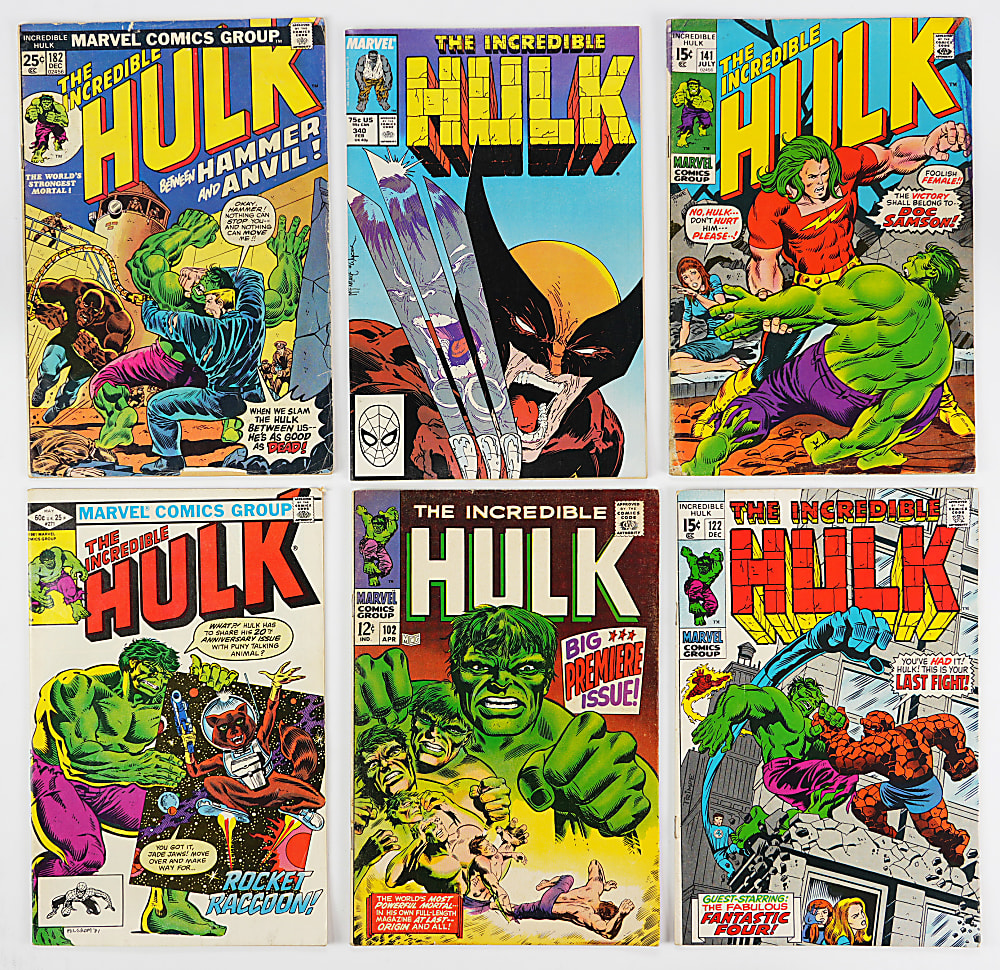 1968-1999 Marvel The Incredible Hulk Near-Complete Run (371/373) with Key Issues #102, #271 & #340