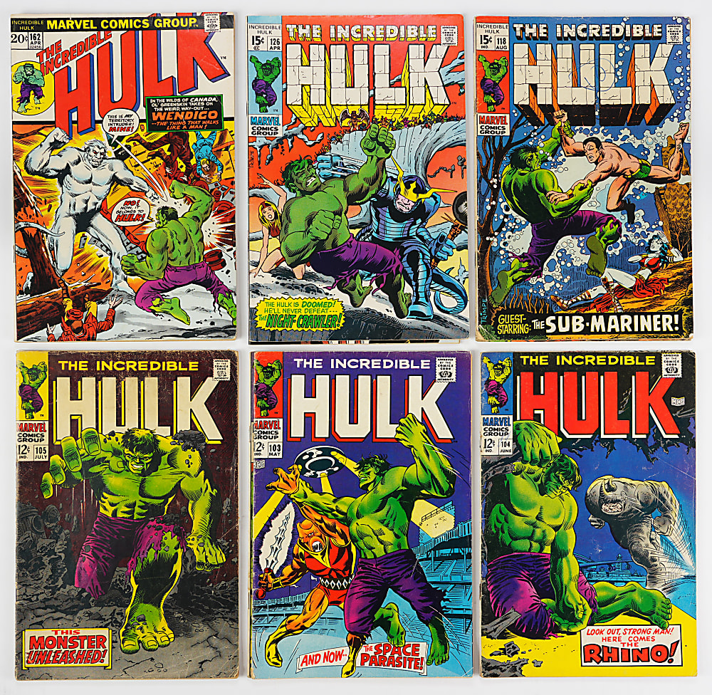1968-1999 Marvel The Incredible Hulk Near-Complete Run (371/373) with Key Issues #102, #271 & #340