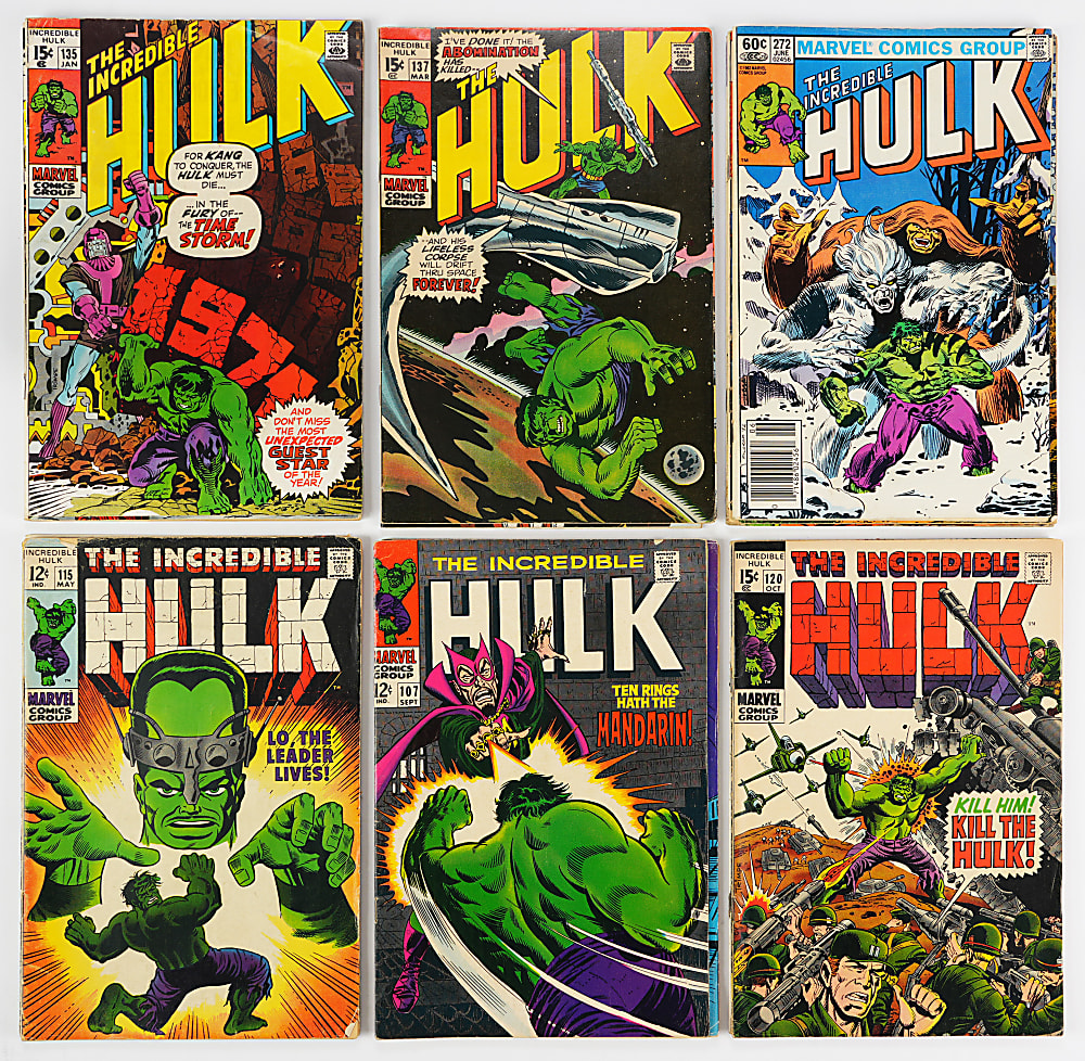 1968-1999 Marvel The Incredible Hulk Near-Complete Run (371/373) with Key Issues #102, #271 & #340