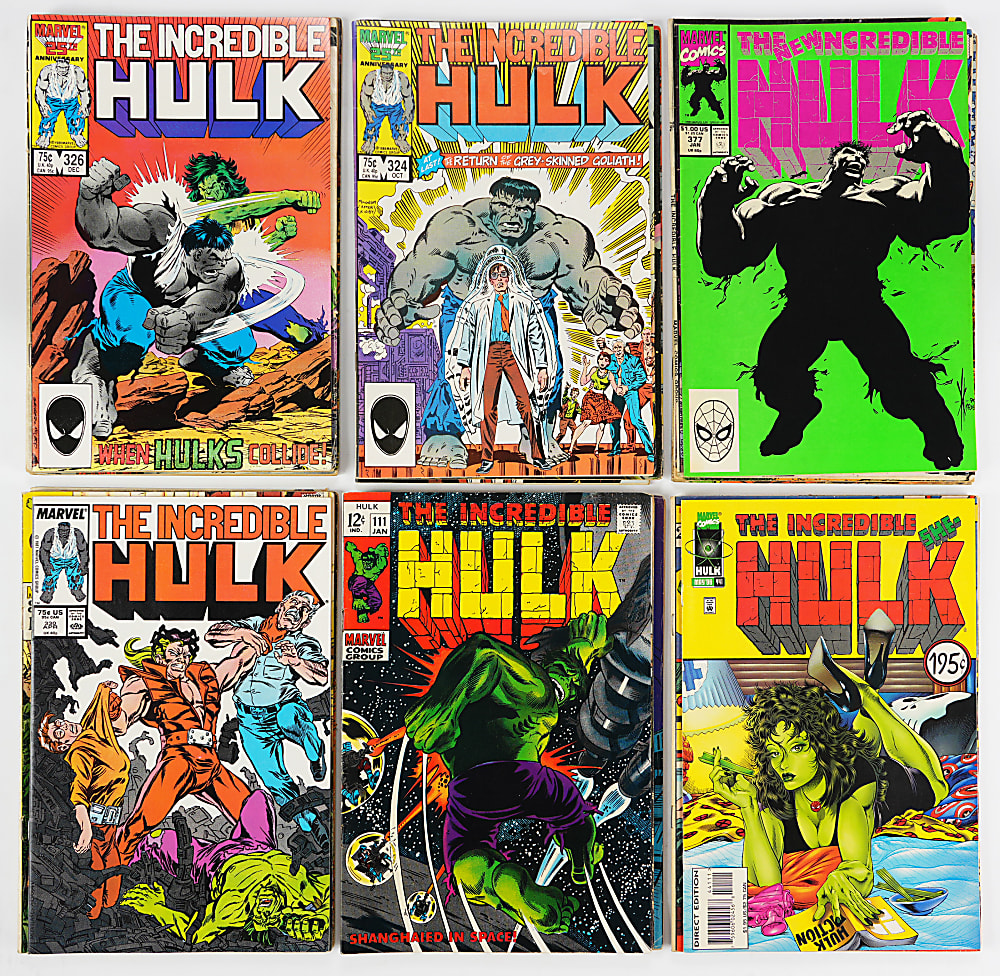 1968-1999 Marvel The Incredible Hulk Near-Complete Run (371/373) with Key Issues #102, #271 & #340