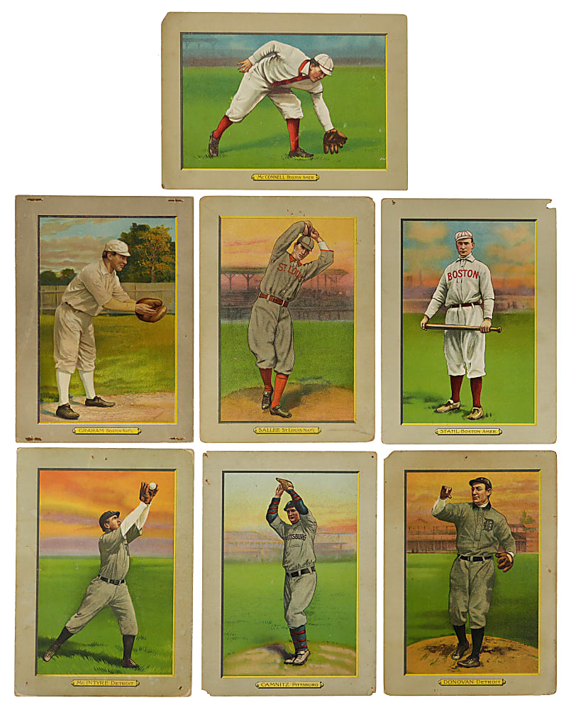 1911 T3 Turkey Red Cabinets Starter Set (15) Different with Chase, Magee & Wallace