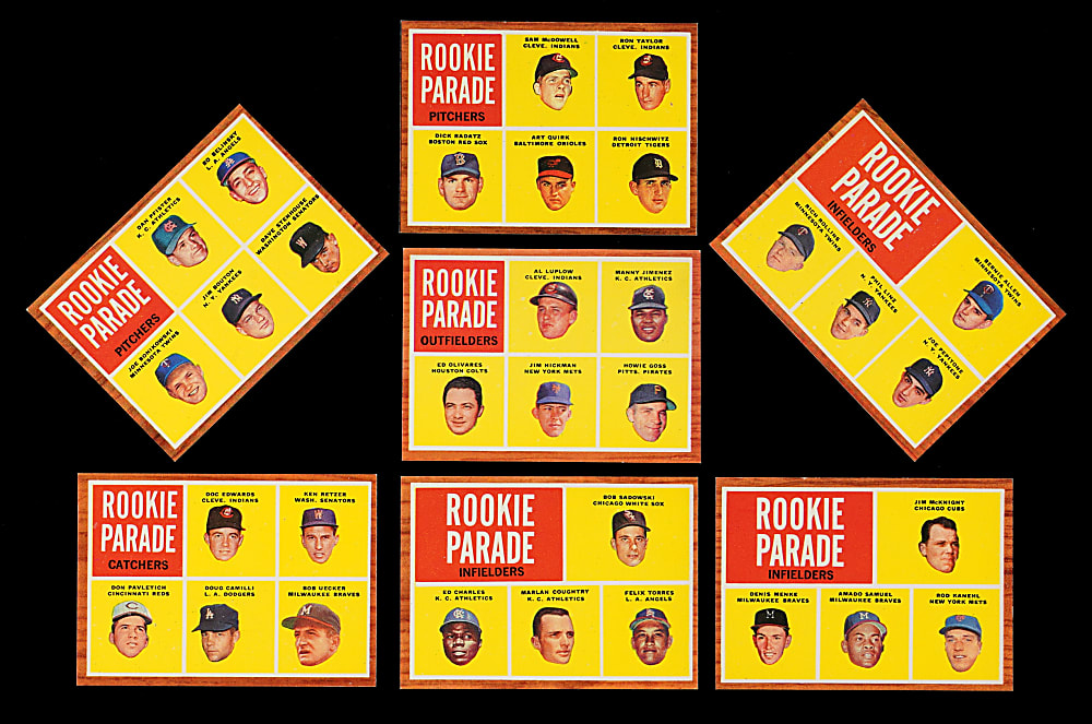 1962 Topps Near Complete Set (590/596) with 3 PSA High-Grade Keys Plus 18 Variations - Clean!