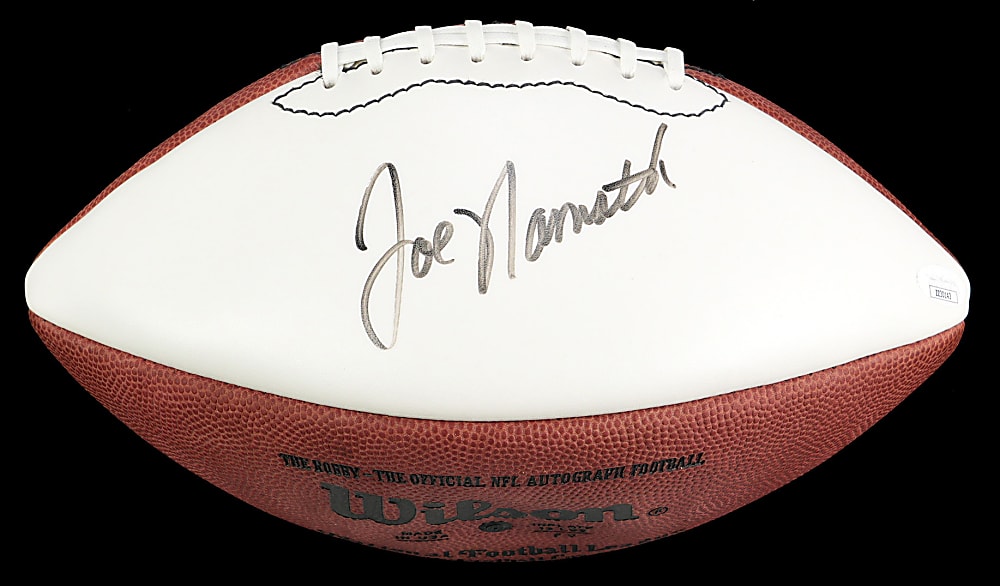 Joe Namath Signed Wilson Official NFL Football - JSA LOA