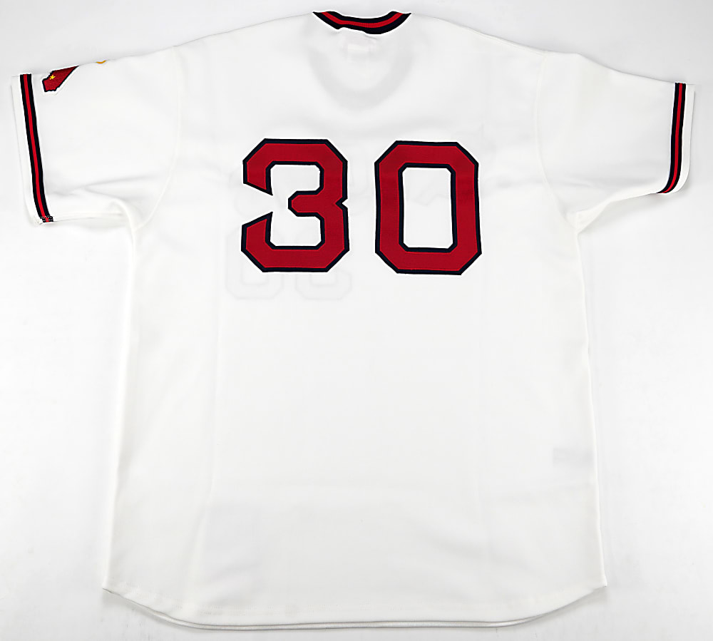 Nolan Ryan Boldly Signed California Angels Mitchell & Ness Home & Away Jersey Pair