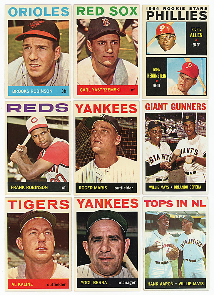 1964 Topps Near Complete Set (585/587)