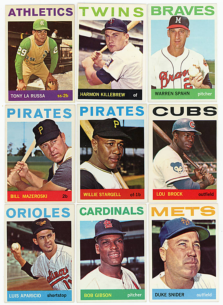 1964 Topps Near Complete Set (585/587)