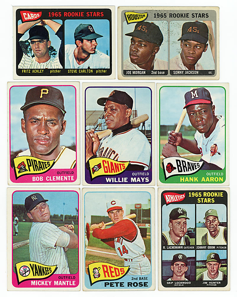 1965 Topps Complete Set (598) Plus #51 Billy Bryan Variation
