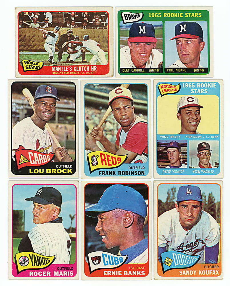 1965 Topps Complete Set (598) Plus #51 Billy Bryan Variation
