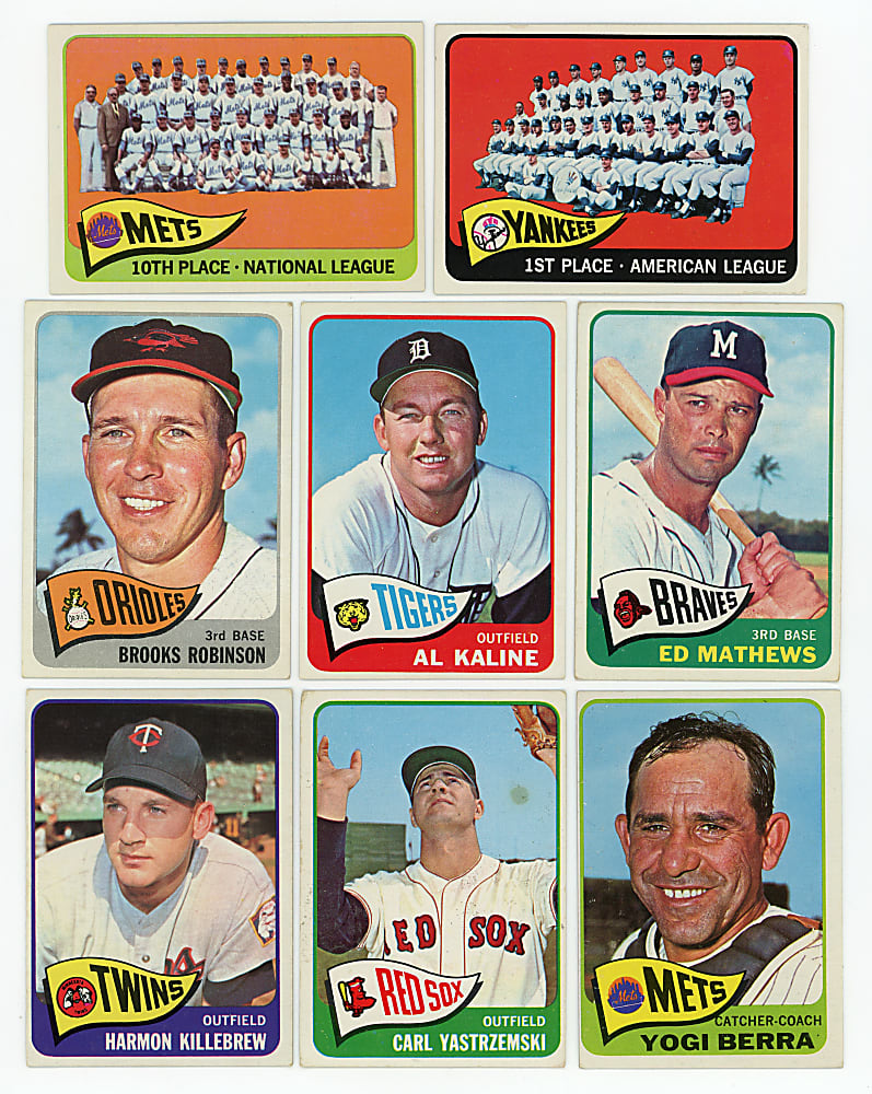 1965 Topps Complete Set (598) Plus #51 Billy Bryan Variation