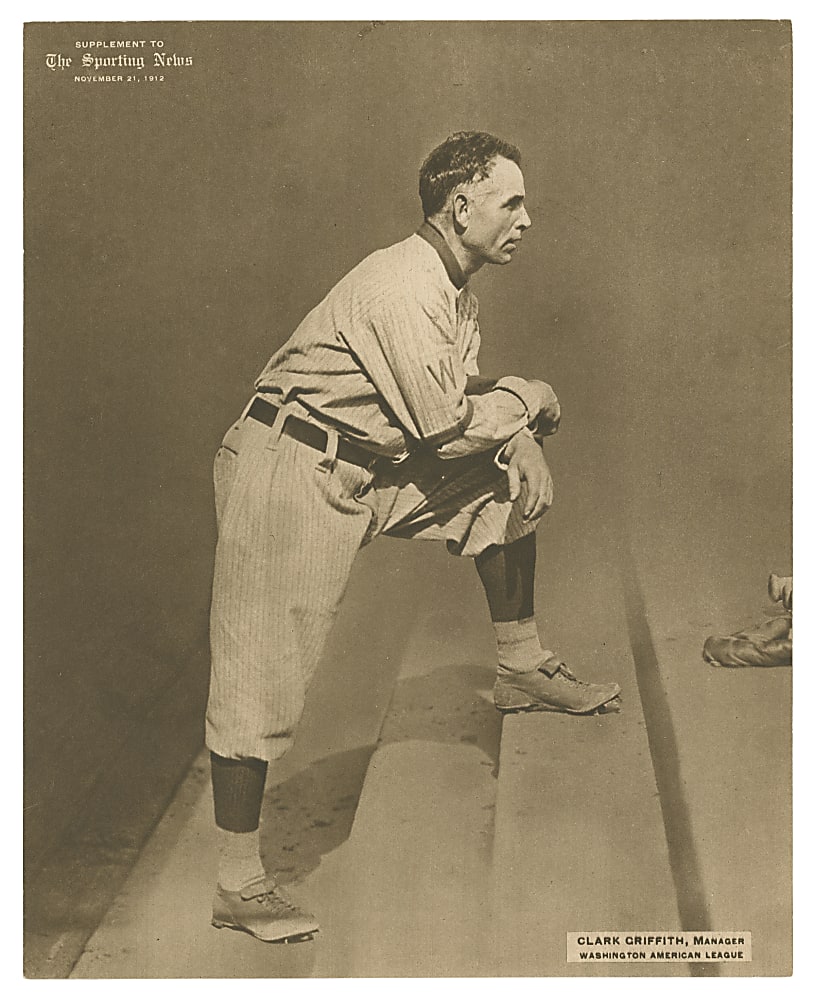 1909-1913 M101-2 Sporting News Supplement Clark Griffith