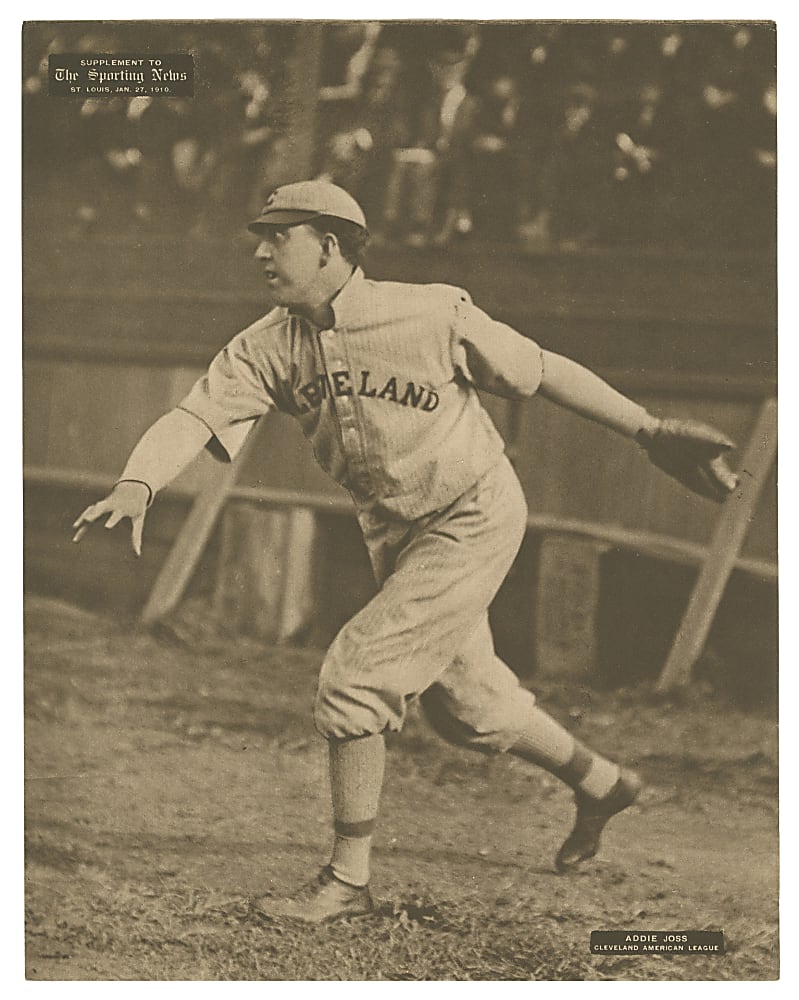 1909-1913 M101-2 Sporting News Supplement Addie Joss