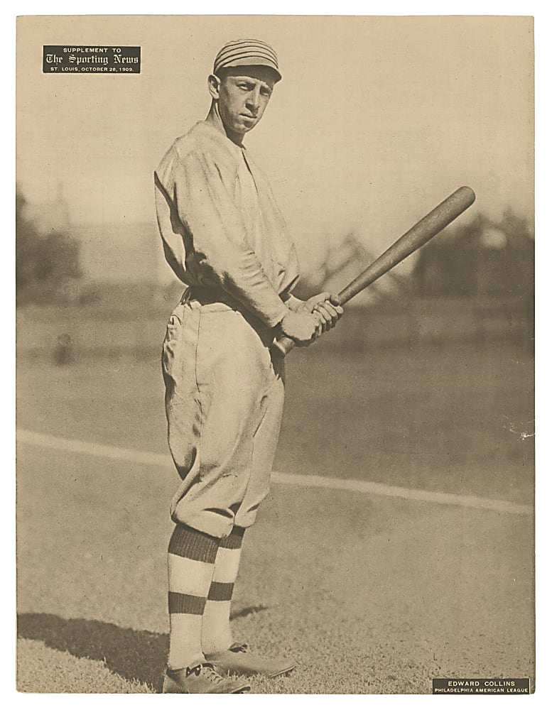 1909-1913 M101-2 Sporting News Supplement Eddie Collins