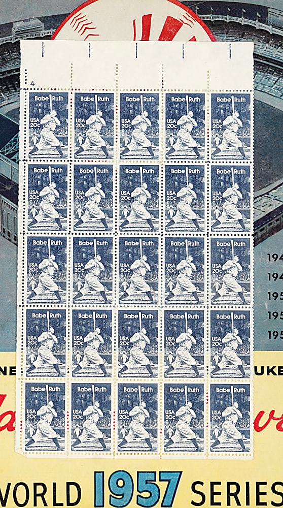 1920s-1970s New York Yankees Publications & Assorted Flats Collection (20) with Mantle, Maris, DiMaggio, Gehrig
