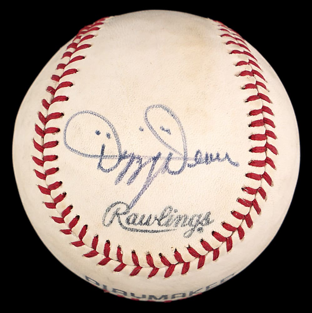 "Dizzy" Dean Prominently Signed Rawlings Playmaker Baseball - Full JSA LOA