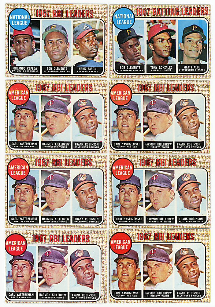1951-1959 Topps & Bowman Collection (130) with (45+) Hall of Famers Including (4) Mickey Mantle and Jackie Robinson