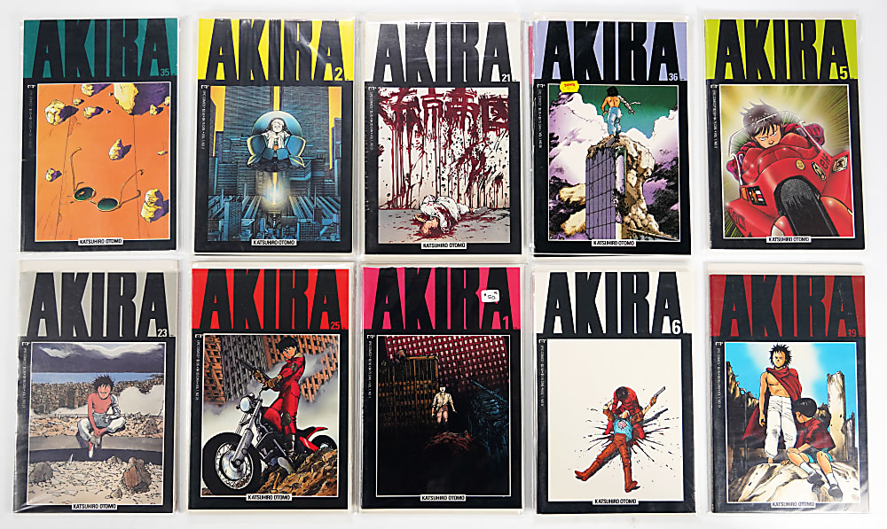 1988-1995 Akira Epic Comics #1-#38 Collection (25) with (2) #1, (2) #2 & Last Issue #38