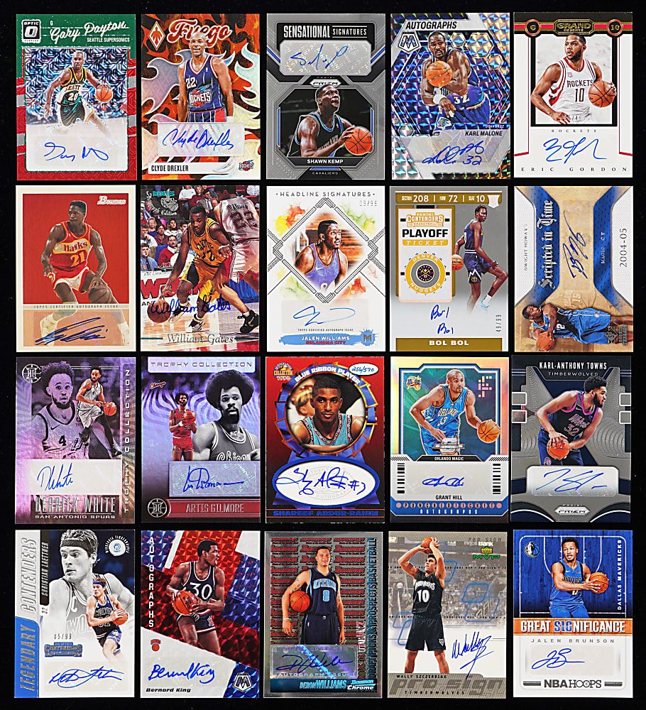 Modern Basketball Certified Autograph Collection (475+) with Stars