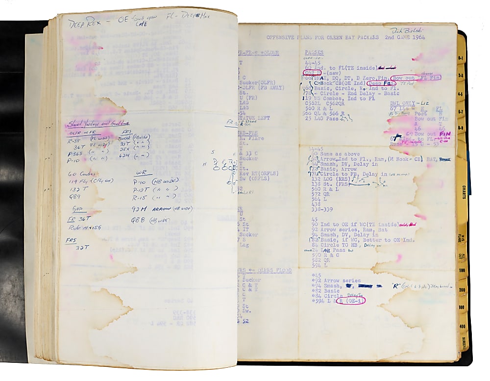 1964-1965 Baltimore Colts Offensive Playbook