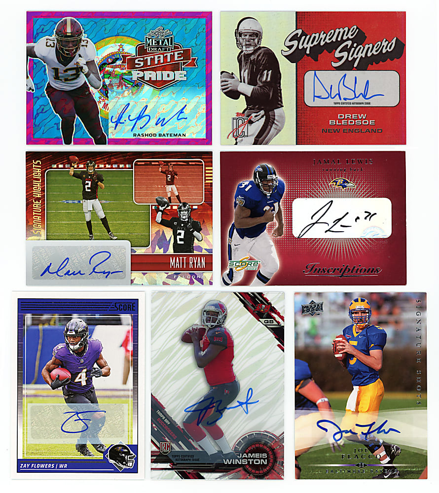 Modern Football Certified Autograph Collection (625+) with Hall of Famers & Stars