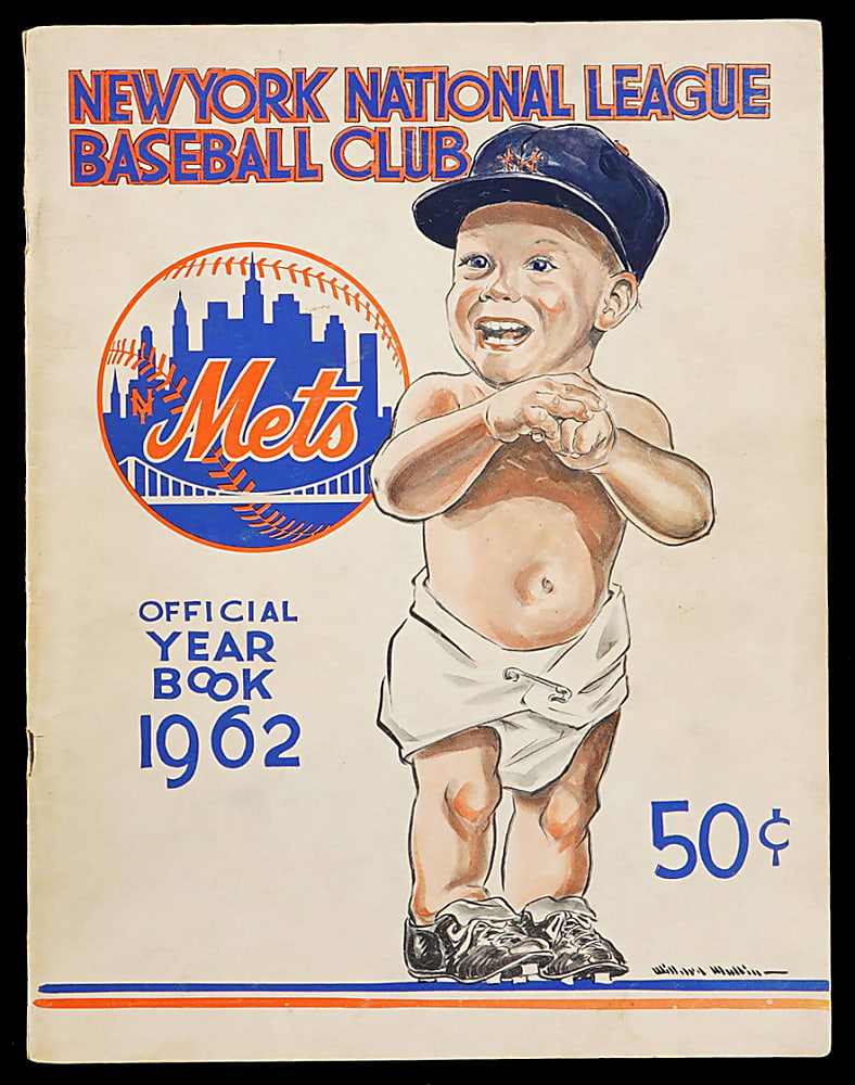 1962 New York Mets Inaugural Yearbook - April 13th, 1962 Edition