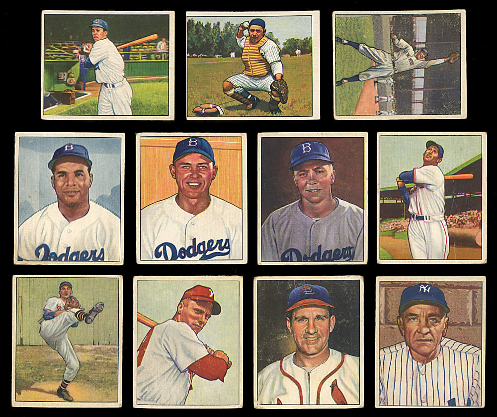 1950 Bowman Near Set (251/252)