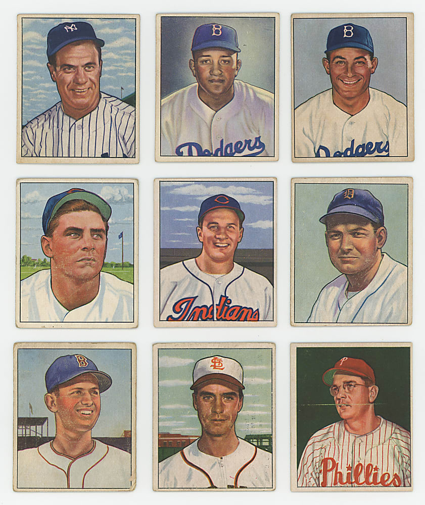 1950 Bowman Near Set (251/252)