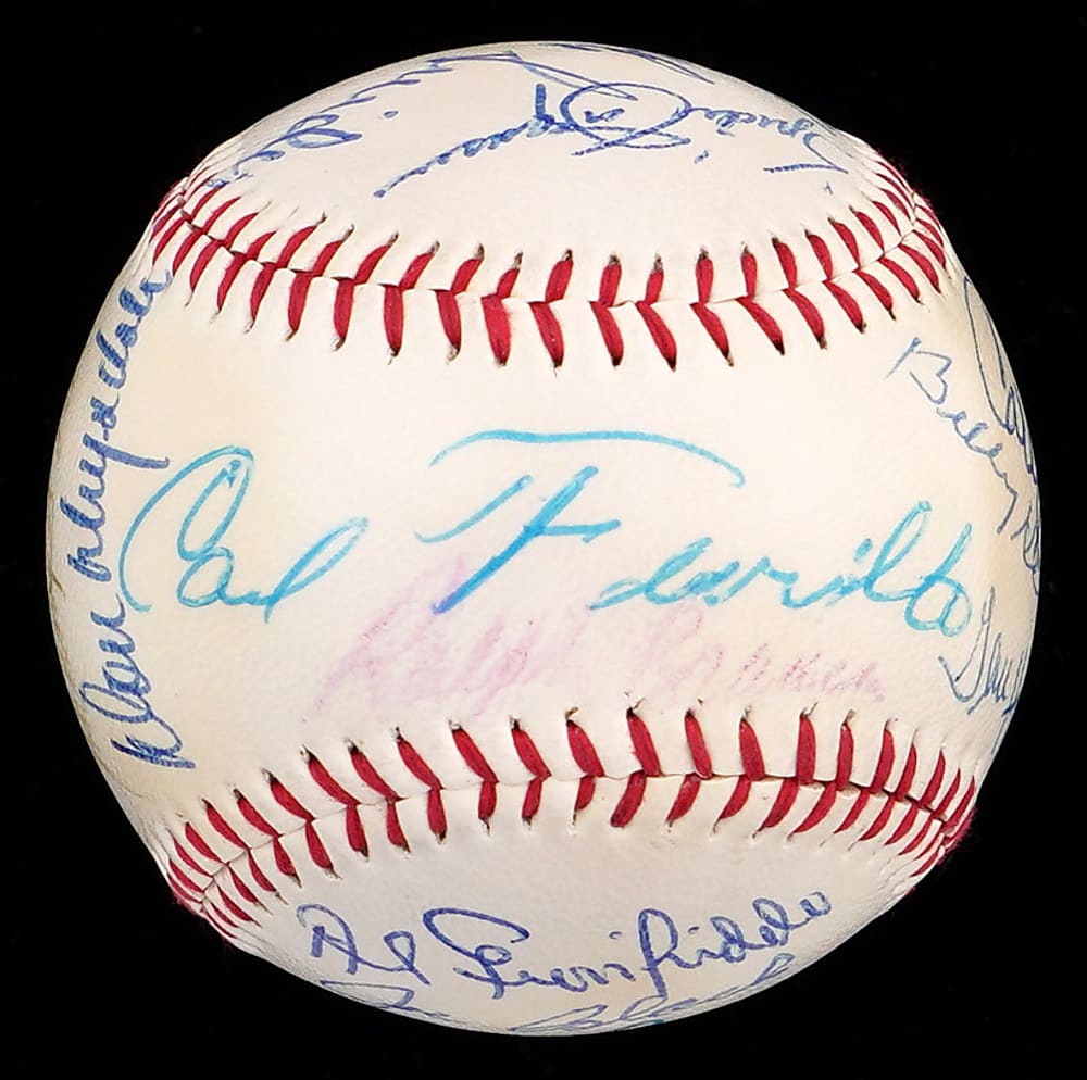 Brooklyn Dodgers Multi-Signed Hall of Famers & Greats Baseball with (18) Signatures Including Drysdale, Herman, Snider, Furillo - Full JSA LOA