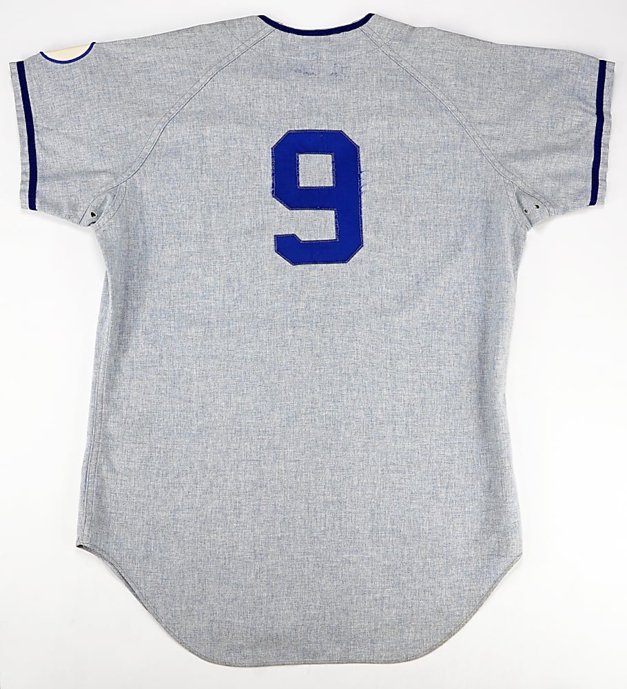 1971 Lou Piniella Signed Kansas City Royals Game-Used Blue Mist Road Jersey - Phil Wood LOA