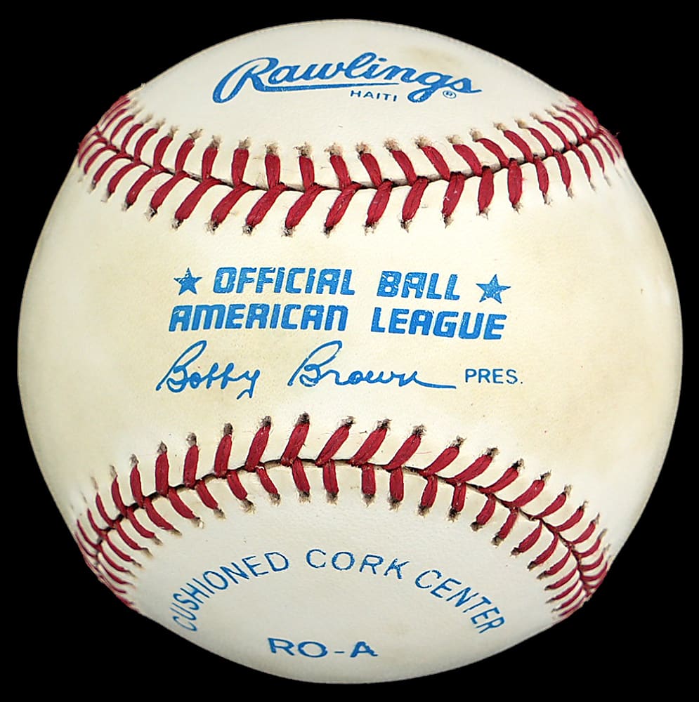 Ringo Starr Single-Signed OAL/Brown Baseball - Full JSA LOA