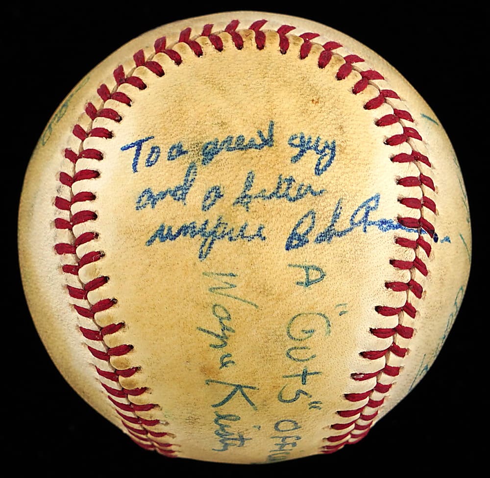 1979 Baltimore Orioles Vs. Chicago White Sox Opening Day Memorial Baseball Signed by Umpire Crew (6) + Earl Weaver