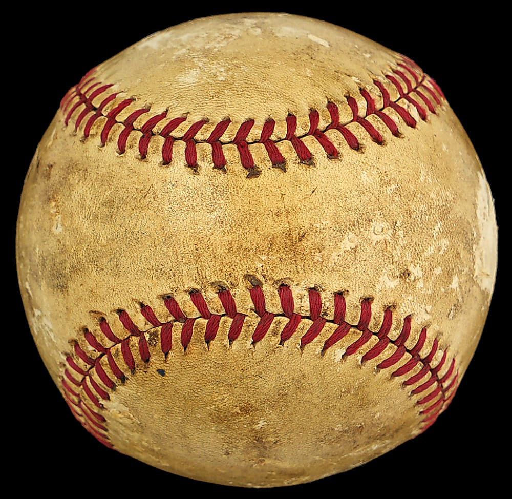 Jimmie Foxx Single-Signed OAL/Harridge Baseball - Full JSA LOA