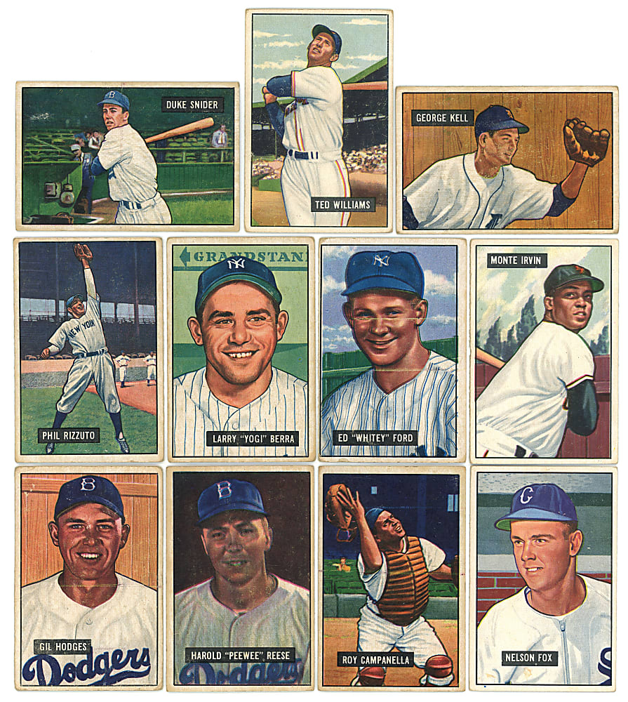 1951 Bowman Complete Low Number Set (#1-252)