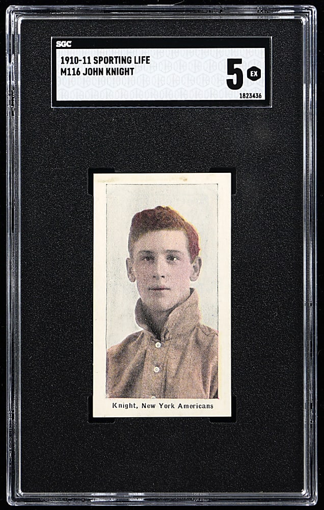1910-1911 M116 Sporting Life John Knight EX 5 - Highest Graded!