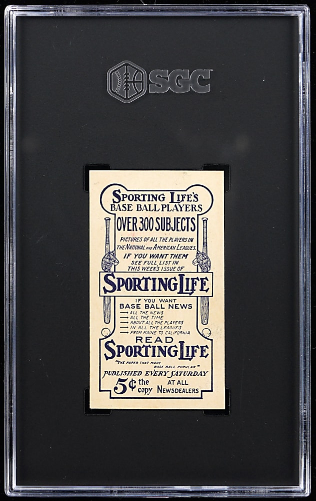 1910-1911 M116 Sporting Life John Knight EX 5 - Highest Graded!