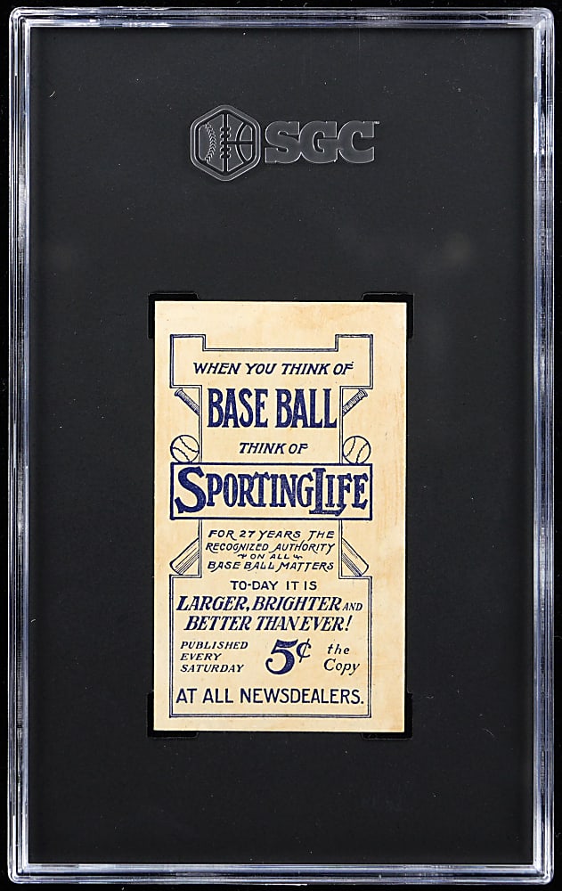 1910-1911 M116 Sporting Life Harry Niles SGC VG/EX 4