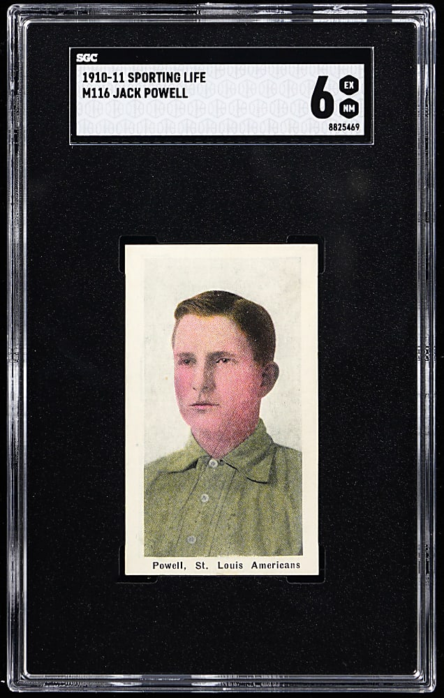 1910-1911 M116 Sporting Life Jack Powell SGC EX/NM 6