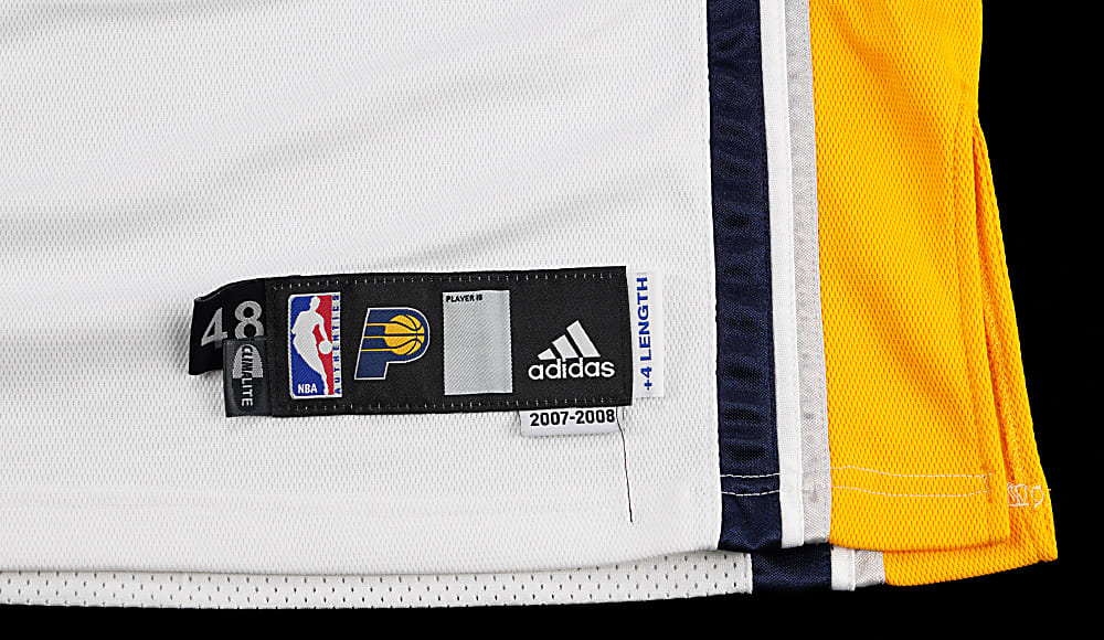 2007-2008 Danny Granger Indiana Pacers Signed Game-Used Home Jersey - GF LOA