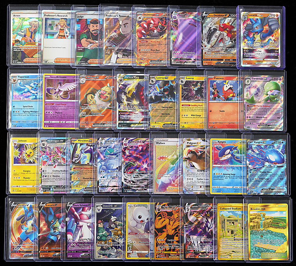 2016-2024 Pokémon Mini Treasure Chest (700+) Including (12) Modern Unopened Booster Packs & Extras