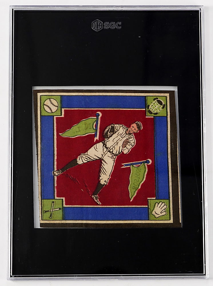 Extremely Rare 1914 B18 Blankets Hank Gowdy Red Infield SGC Authentic - Population 1