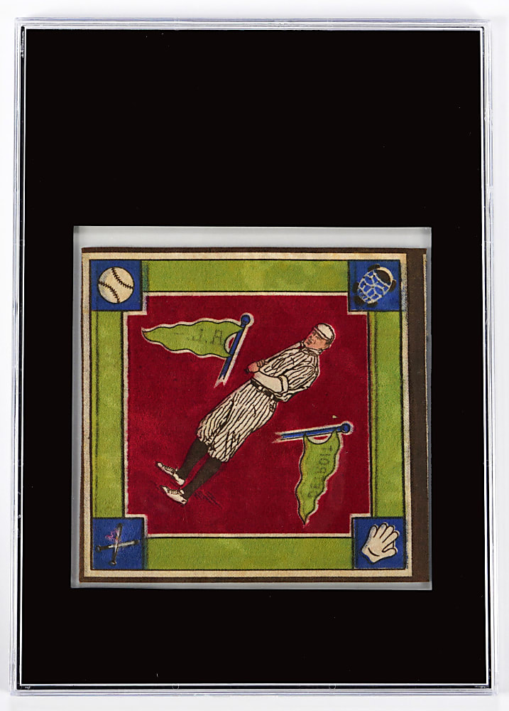 Extremely Rare 1914 B18 Blankets Del Baker Red Infield SGC Authentic - Population 1